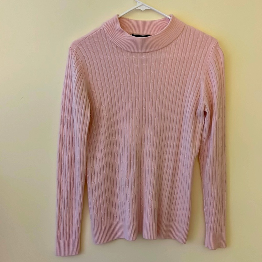 Karen Scott Pink Sweater (PL)